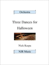 Three Dances for Halloween Orchestra sheet music cover